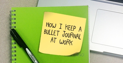How I Keep a Bullet Journal at Work | www.thebulletjournaladdict.com